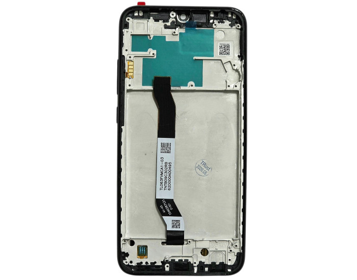 Дисплей с сенсорным экраном (модуль) Xiaomi Redmi Note 8, черный с рамкой, оригинал