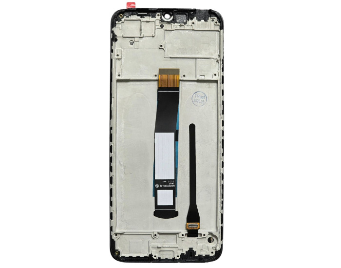 Дисплей с сенсорным экраном (модуль) Xiaomi Redmi 10C /Poco C40, черный с рамкой, оригинал