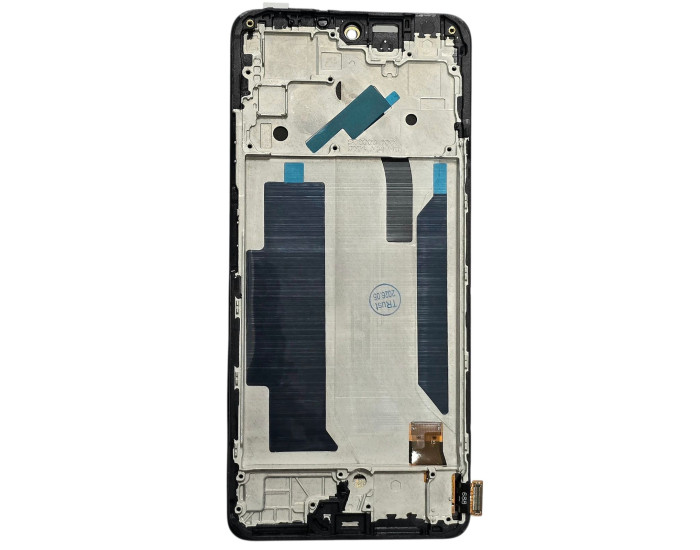 Дисплей с сенсорным экраном (модуль) Xiaomi Redmi Note 11 Pro 4G/5G /Note 11 Pro Plus 5G /Poco X4 Pro 5G /Redmi Note 11E Pro /Note 12 Pro 4G, черный с рамкой, с широким ободком, OLED