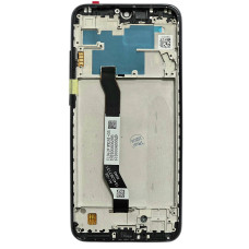 Дисплей з сенсорним екраном (модуль) Xiaomi Redmi Note 8T, чорний з рамкою, оригінал
