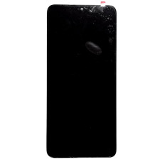 Дисплей с сенсорным экраном (модуль) Samsung A225 Galaxy A22 4G, черный с рамкой, TFT 