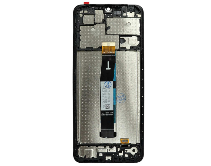 Дисплей с сенсорным экраном (модуль) Xiaomi Redmi 12C, черный с рамкой, оригинал