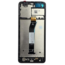 Дисплей з сенсорним екраном (модуль) Xiaomi Redmi A3, чорний з рамкою, оригінал