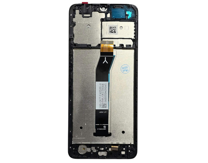 Дисплей с сенсорным экраном (модуль) Xiaomi Redmi A3, черный с рамкой, оригинал
