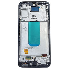 Дисплей з сенсорним екраном (модуль) Samsung A546 Galaxy A54 5G, чорний з рамкою, IPS