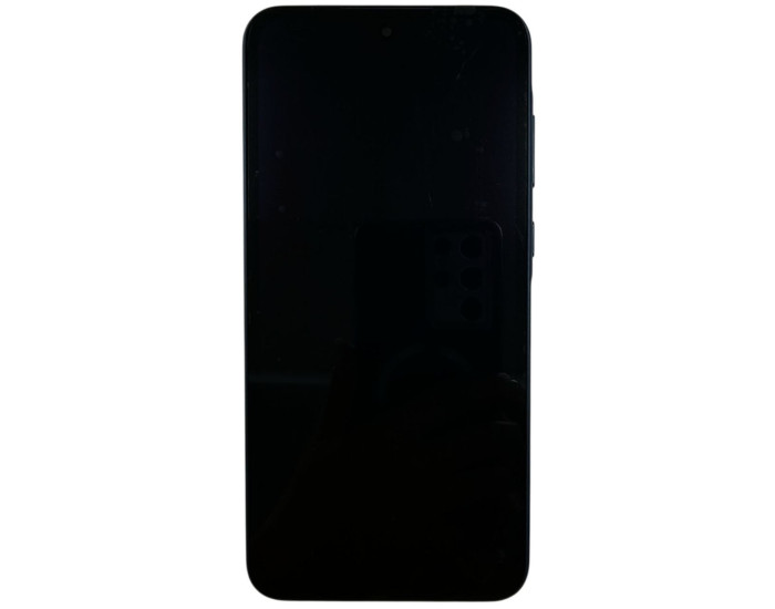 Дисплей с сенсорным экраном (модуль) Samsung A356 Galaxy A35, черный с рамкой, с узким ободком, OLED