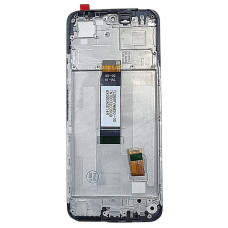 Дисплей з сенсорним екраном (модуль) Xiaomi Redmi 13 /Poco M6 4G, чорний з рамкою, з вузьким обідком