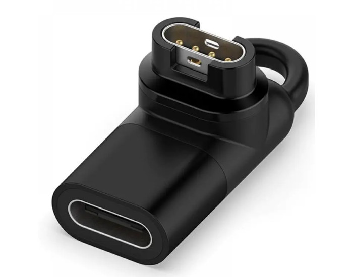 Переходник USB-C на фирменный разъем Garmin (угловой)