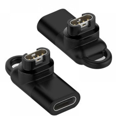 Переходник USB-C на фирменный разъем Garmin (угловой)