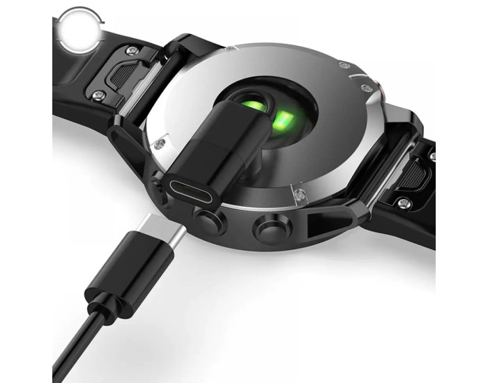 Переходник USB-C на фирменный разъем Garmin (угловой)