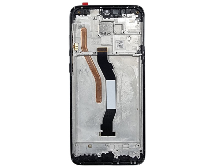 Дисплей с сенсорным экраном (модуль) Xiaomi Redmi Note 8 Pro, с рамкой, черный, оригинал