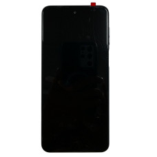 Дисплей с сенсорным экраном (модуль) Xiaomi Redmi Note 9 Pro /Note 9S, серый с рамкой, оригинал