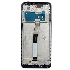 Дисплей з сенсорним екраном (модуль) Xiaomi Redmi Note 9 Pro /Note 9S, Сірий з рамкою, оригінал