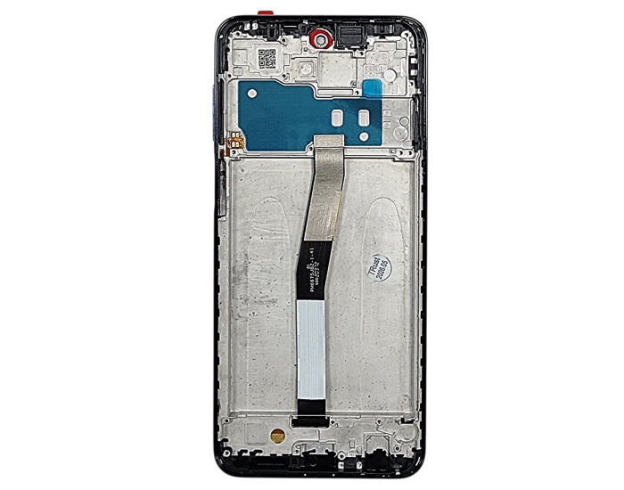 Дисплей с сенсорным экраном (модуль) Xiaomi Redmi Note 9 Pro /Note 9S, серый с рамкой, оригинал