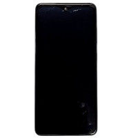 Дисплей с сенсорным экраном (модуль) Samsung A526 Galaxy A52 5G /A525, черный с рамкой, с широким ободком, OLED