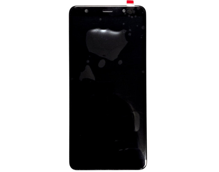 Дисплей с сенсорным экраном (модуль) Samsung A750 Galaxy A7 (2018) черный с рамкой, OLED