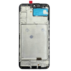 Дисплей с сенсорным экраном (модуль) Samsung A245 Galaxy A24, черный с рамкой, с узким ободком, OLED