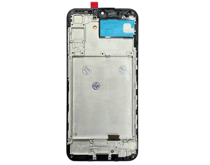 Дисплей с сенсорным экраном (модуль) Samsung A245 Galaxy A24, черный с рамкой, с узким ободком, OLED