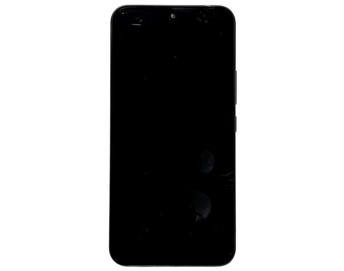 Дисплей с сенсорным экраном (модуль) Samsung A546 Galaxy A54 5G, черный с рамкой, с узким ободком, OLED