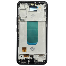 Дисплей с сенсорным экраном (модуль) Samsung A546 Galaxy A54 5G, черный с рамкой, с узким ободком, OLED