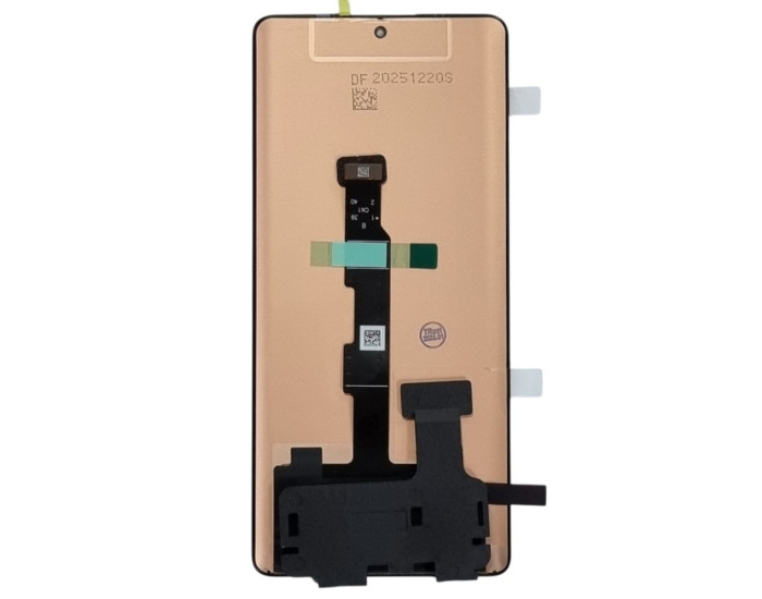 Дисплей з сенсорним екраном (модуль) Xiaomi Redmi Note 14 Pro 4G, Amoled, чорний, оригінал