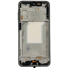 Дисплей с сенсорным экраном (модуль) Samsung A266 Galaxy A26, черный с рамкой, с узким ободком, OLED