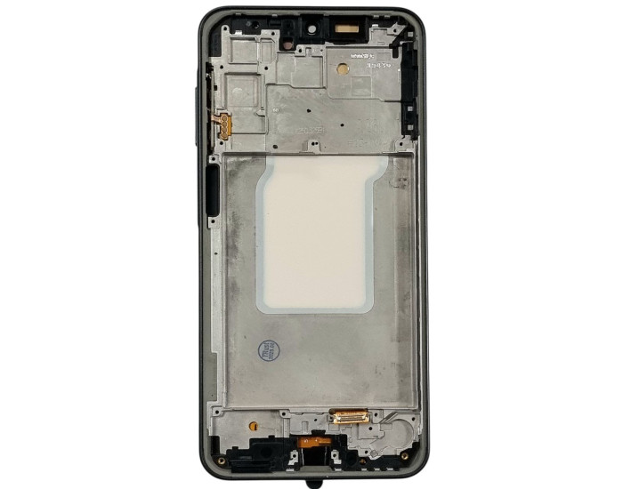Дисплей с сенсорным экраном (модуль) Samsung A266 Galaxy A26, черный с рамкой, с узким ободком, OLED