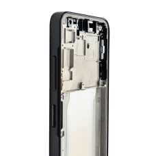 Дисплей с сенсорным экраном (модуль) Samsung A266 Galaxy A26, черный с рамкой, с узким ободком, OLED