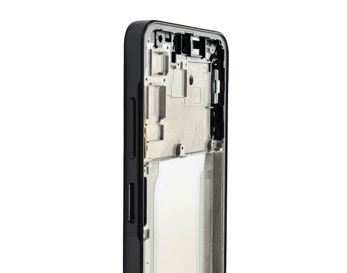 Дисплей с сенсорным экраном (модуль) Samsung A266 Galaxy A26, черный с рамкой, с узким ободком, OLED