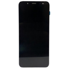 Дисплей с сенсорным экраном (модуль) Samsung J600 Galaxy J6 (2018) с регулировкой яркости, черный, In-cell