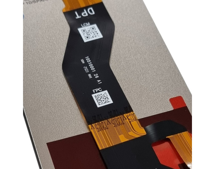 Дисплей с сенсорным экраном (модуль) Tecno Spark 40C, черный