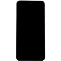 Дисплей с сенсорным экраном (модуль) Samsung A366 Galaxy A36, черный с рамкой, с узким ободком, OLED