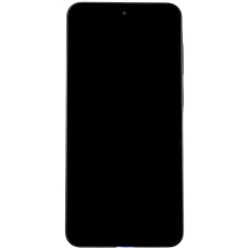 Дисплей с сенсорным экраном (модуль) Samsung A366 Galaxy A36, черный с рамкой, с узким ободком, OLED