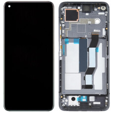 Дисплей з сенсорним екраном (модуль) Xiaomi Mi 10T /Mi 10T Pro /Redmi K30S, чорний з рамкою, оригінал