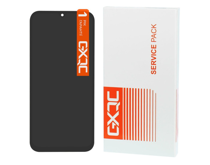 Дисплей с сенсорным экраном (модуль) Xiaomi Redmi 15C 5G (EU version) 169mm, черный, оригинал, сервисная упаковка GXQC