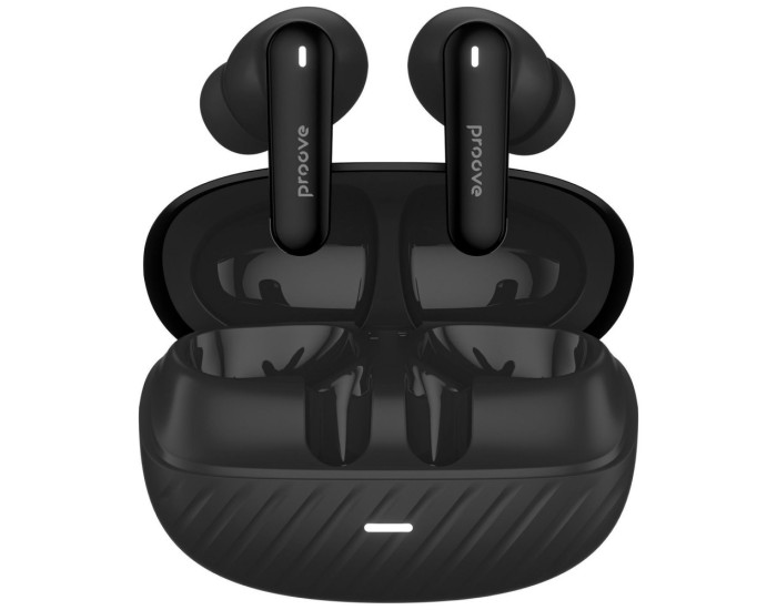 Беспроводные наушники Bluetooth Proove Blitz II TWS with Hybrid ANC (APP) черные