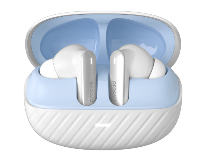 Беспроводные наушники Bluetooth Proove Blitz II TWS with Hybrid ANC (APP) белые