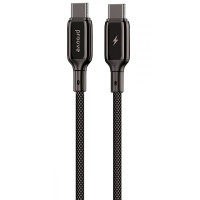 Кабель Proove Dense Metal Type-C to Type-C 60W (3A/2m) черный