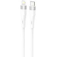 Кабель Proove Light Silicone Plus Type-C to Lightning (27W/1m) Білий