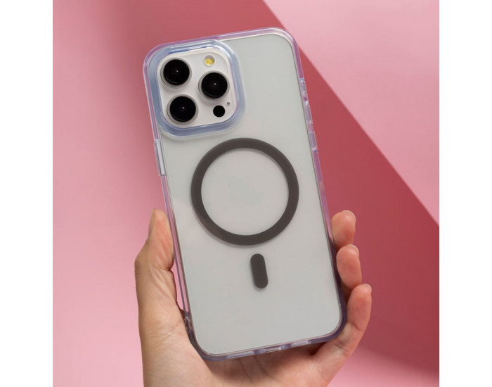 Чехол-силикон Proove Blossom Case with MagSafe Ring iPhone 17 Pro Max, розовый