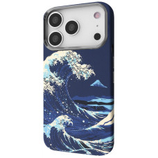 Чехол-силикон Proove Gleam Case with MagSafe Ring iPhone 17 Pro, Blue storm