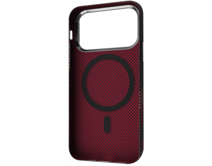 Чехол-силикон Proove Gleam Case with MagSafe Ring iPhone 17 Pro, Blue storm