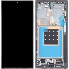 Дисплей с сенсорным экраном (модуль) Samsung S928 Galaxy S24 Ultra, черный с рамкой, OLED
