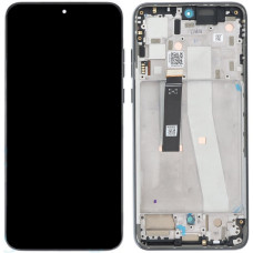 Дисплей с сенсорным экраном (модуль) Motorola XT2245-1 Moto Edge 30 Neo, черный с рамкой, оригинал