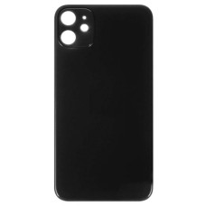 Задняя панель корпуса для iPhone 11, Black (Small Hole) с кольцами