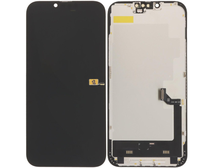 Дисплей с сенсорным экраном (модуль) iPhone 14 Plus, черный, DD-OLED, можно паять микросхему