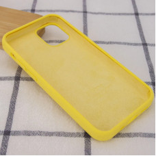 Чохол-силікон оригінал Full Soft Matte iPhone 14 Pro Max, Yellow