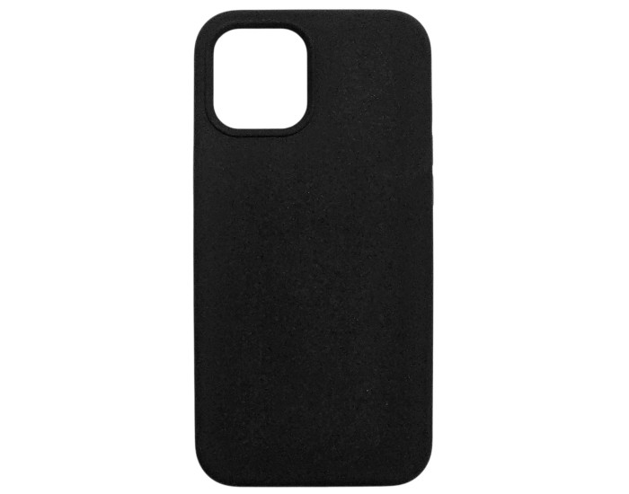 Чехол-силикон оригинал Full Soft Matte (no logo) iPhone 12 Pro Max, черный