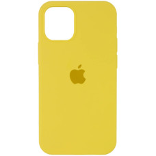 Чехол-силикон оригинал Full Soft Matte iPhone 15 Pro, Yellow