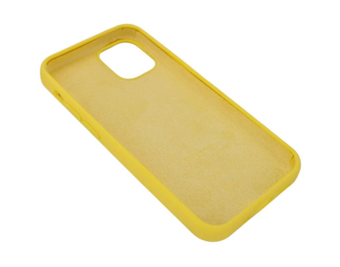Чехол-силикон оригинал Full Soft Matte iPhone 15 Pro, Yellow